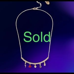 SOLD ❎RED HOT SHAKY NECKLACE RED NWT Betsey Johnson